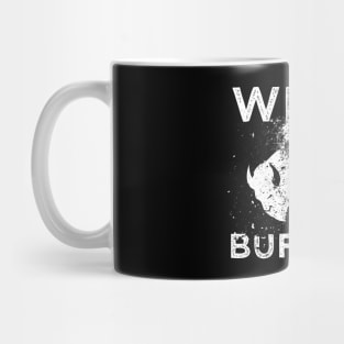 White Buffalo Grunge Mug